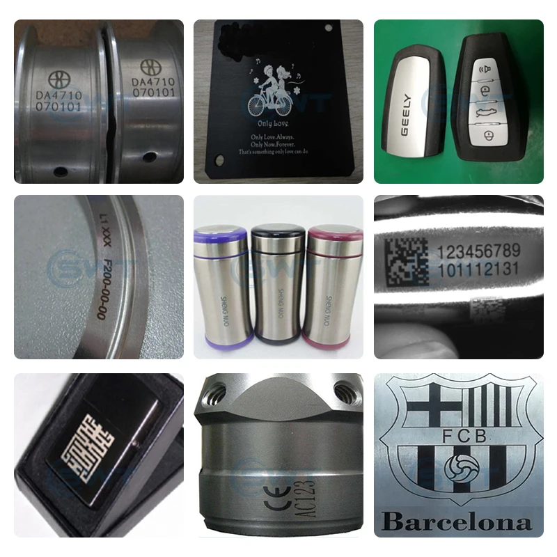 Micro Type Light Weight Lazer Marker Portable Fiber Uv Integrated Laser Marking Engraving Machine for Metals Non-metals