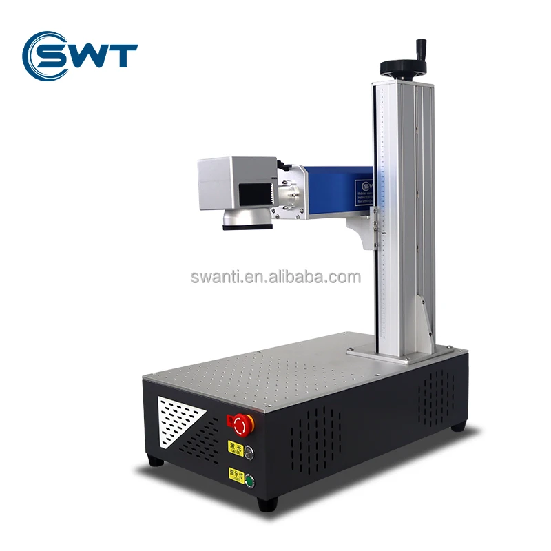 Micro Type Light Weight Lazer Marker Portable Fiber Uv Integrated Laser Marking Engraving Machine for Metals Non-metals