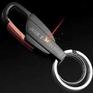 H23d9e64880c1459f9c50f85f028799a2X.webp Customized Keychain For Car Plate Number Logo Anti-lost Keyring Engraved Name Key Chain Ring Personalized Gift For Men Women Y10