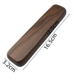 Handmade Natural Wooden Pen Box Walnut Wood Pencilcase Portable Magnet Fixed Storage Box For One Pen Office School Supplies Gift