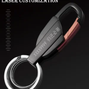 HTB1TyVlKgmTBuNjy1Xbq6yMrVXau.webp Customized Keychain For Car Plate Number Logo Anti-lost Keyring Engraved Name Key Chain Ring Personalized Gift For Men Women Y10