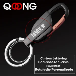 HTB1a4vnc6fguuRjSszcq6zb7FXa2.webp Customized Keychain For Car Plate Number Logo Anti-lost Keyring Engraved Name Key Chain Ring Personalized Gift For Men Women Y10