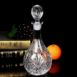 Crystal Glass Wine Red Bottle  Wine Decanter Whiskey Liqour Pourer Home Bar Vodka Beer Bottle Jar Jug JR