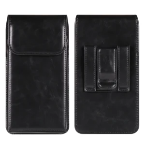 Luxury Leather Belt Clip Phone Case Men Travel Waist Bag For iPhone 17 16 15 14 13 12 11 Pro Max XS 7 8 Plus Holster Pouch Cover