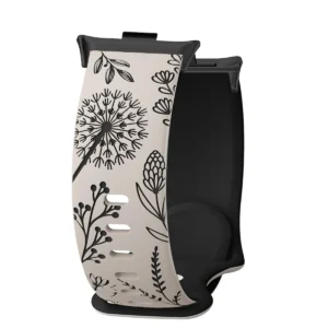 Silicone Strap Strap For Xiaomi Mi Band 9 Pro/8 Pro Two-Tone Dandelion Wristband Bracelet For Redmi Watch 4/5 Replacement Belt