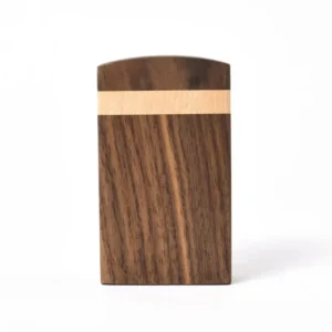 S0cc31e96780b46eeaeae3a262deeda578.webp Black Walnut Wood Cigarette Case Personalized Gift for Men Women 20 Capacity Cigar Storage Box Portable Wooden Cigarette Box