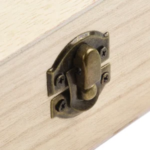 S0eac587fc34e4f018e184f2bac81c8ddC.webp Wooden Storage Box Desktop Wood Clamshell Jewelry Storage Hand Decoration Wooden Box S M L Wedding Gift Storage Box