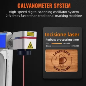 S120a2f80d85640ac8d2419c3777e6a5f6.webp Sihao Fiber 30W 50W Laser Making Machine Laser Engraver DIY Metal Gold Silver Jewelry Ring Optical Engraving Cutting Machine