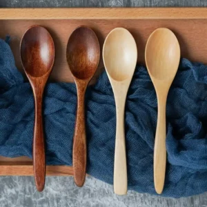 S153641c240b8476d8bafcd9078dbf900o.webp Wooden Spoon Wood Tableware Spoon Anti-Scald Tea Coffee Stirring Spoons Kitchen Cooking Utensil Tool Soup Teaspoon Cucharas 숟가락
