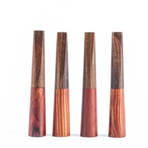 Portable Cigarette Holder Sandalwood Smoking Pipe Mini Cigar Mouthpiece Tobacco Pipe Smoking Accesories
