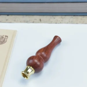 Double Filter Red Sandalwood Smoke Pipe Carved Dragon Mouth Real Wood Cleaning Friendly Compact And Durable Smoking Accessory