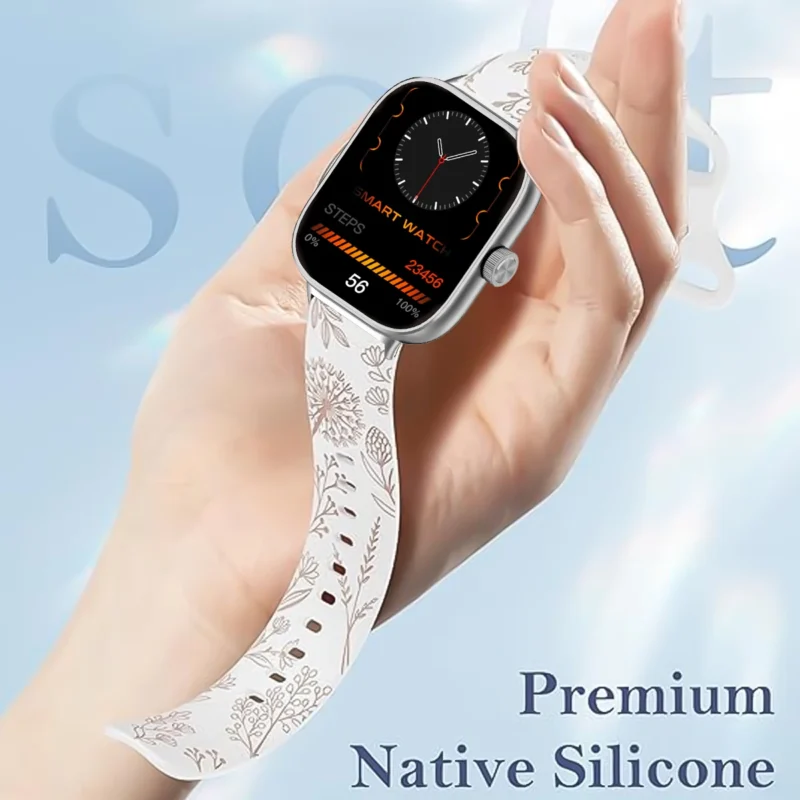 Silicone Strap Strap For Xiaomi Mi Band 9 Pro/8 Pro Two-Tone Dandelion Wristband Bracelet For Redmi Watch 4/5 Replacement Belt