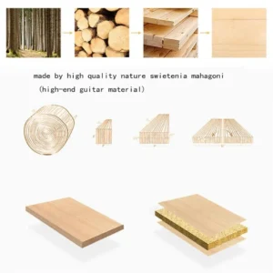 Kalimba music instrument Thumb Piano 17 Keys Mahogany Wood Finger Piano Combinations Gifts for Kids Portable Mbira Finger Piano