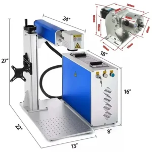 S1dad5f500b4344e3a53283ae51388446Z.webp Sihao Fiber 30W 50W Laser Making Machine Laser Engraver DIY Metal Gold Silver Jewelry Ring Optical Engraving Cutting Machine