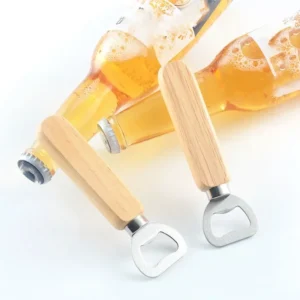 1-30PCS Stainless Steel Wooden Bottle Opener For Home Kitchen Bar Restaurant Party Gift Kitchen Accessories  Gadget
