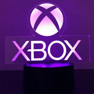 3D LED Gaming Party Setup Lamp Gaming Room Lamp Decoration USB Powered Night Light Table Lamp For Bedroom Decor Christmas Lights