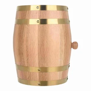 Barrel for Beer Oak Timber Wine Barrel Vintage Wood Oak Timber Wine Barrel for Beer Whiskey Rum Port Vintage 1.5/3/5/10L