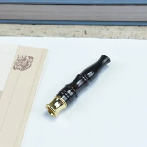 Double Filter Red Sandalwood Smoke Pipe Carved Dragon Mouth Real Wood Cleaning Friendly Compact And Durable Smoking Accessory