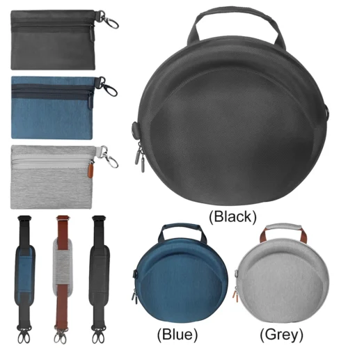 EVA Carrying Case Waterproof Travel Carry Bag Anti-scratch With Shoulder Strap & Accessory Bag for Harman Kardon Onyx Studio 8/7