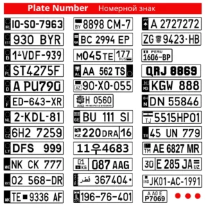 S3abf1d64e8024852ac5979d48097c71f4.webp Customized Engraved Keychain for Car Logo Plate Number Name Personalized Keyring Key Chain Holder P009