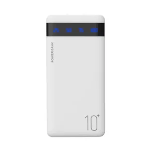 New Power Bank 20000mAh External Portable Charger Powerbank 2.1A Fast Charging LED Display Phone Charger for Smart Phone