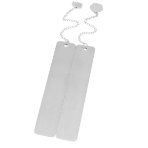 Cat themed metal bookmark with hanging accessories, a great reading assistant for poop scoopers and cute fans.