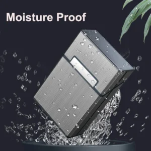 Portable 20pcs Aluminum Cigarettes Case Regular King Size Plastic Cigar Tobacco Holder Box Storage Container Smoking Accessories