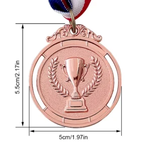 Gold Award Model Trophy Cups Plastic/Metal Sculpture Trophies 37/21/17cm Competition Soccer Craft Souvenirs Winner Medal