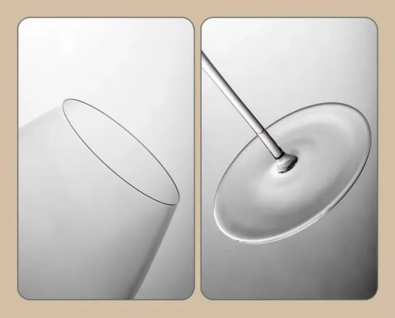 Ultra Thin Crystal Glass Goblet Sensory Oot-Bellied Red Wine Glass for Home Fine Stick Wine Burgundy Glass