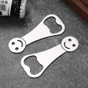 Stainless Steel Bottle Opener, Durable Metal Beer Opener, Portable Beer Opener, for Durable, Home, Bar, Travel, Gifts.
