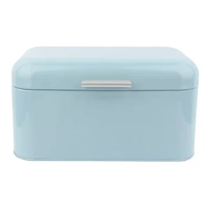 Metal Bread Box Solid Bread Bin Bread Storage Box Food Storage Containers for Kitchen Iron Household Food Container