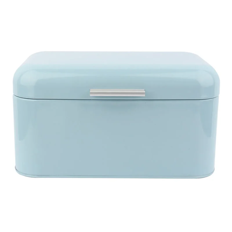 Metal Bread Box Solid Bread Bin Bread Storage Box Food Storage Containers for Kitchen Iron Household Food Container