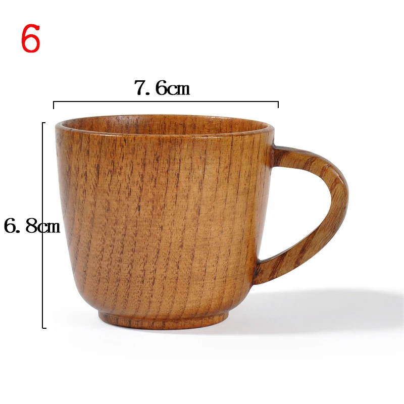 Wooden Big Belly Cups Handmade Natural Spruce Wood Cups Beer Tea Coffee Milk Water Cup Kitchen Bar Drinkware for Kitchen