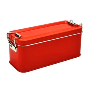 With Lid Tinplate Box Rectangular Shape With Buckle Iron Box Buckle High Quality Storage Iron BoxBuckle Iron Box Gift Packaging