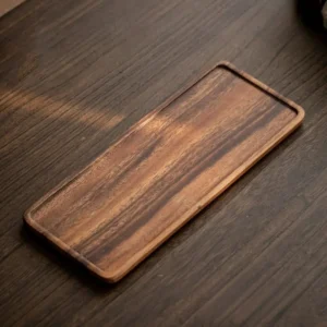 Wooden Tray Home Tea Tray Rectangular Dinner Tray Wooden Snack Fruit Tray Creative Dry Bubble Tray Simple Multi-Function Tray