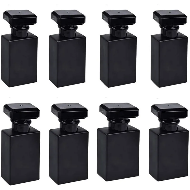 8pcs 30ml Glass Perfume Bottles Empty Refillable Clear Travel Perfume Spray Atomizer Bottle Perfume Bottle Atomizer Container