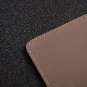 1pc PU Leather Business Card Holder With Magnetic Buckle Slim Pocket Name Card Holder Large Capacity Portable Credit Card Case