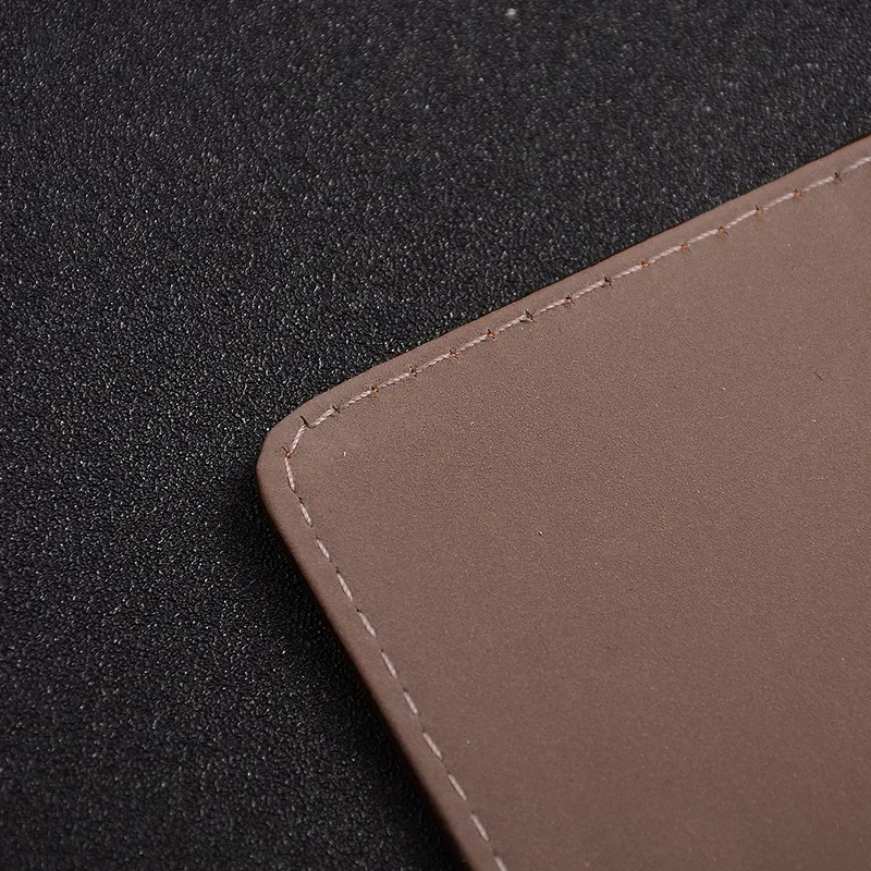 1pc PU Leather Business Card Holder With Magnetic Buckle Slim Pocket Name Card Holder Large Capacity Portable Credit Card Case