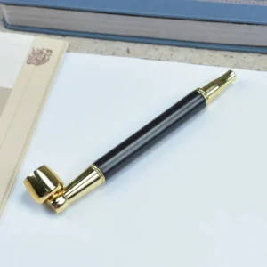 Double Filter Red Sandalwood Smoke Pipe Carved Dragon Mouth Real Wood Cleaning Friendly Compact And Durable Smoking Accessory