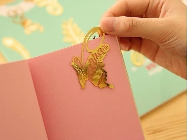 1 Pieces Metal AnimAl Bookmarks Material For Books