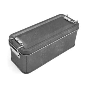 With Lid Tinplate Box Rectangular Shape With Buckle Iron Box Buckle High Quality Storage Iron BoxBuckle Iron Box Gift Packaging
