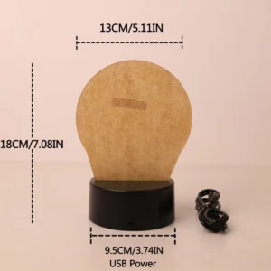 S5f05f65b425b4b54ba7fa77fa9f91f7ee.webp 1PC modern creative football 3D night light, USB powered, suitable for decorating bedrooms, study rooms, and living rooms