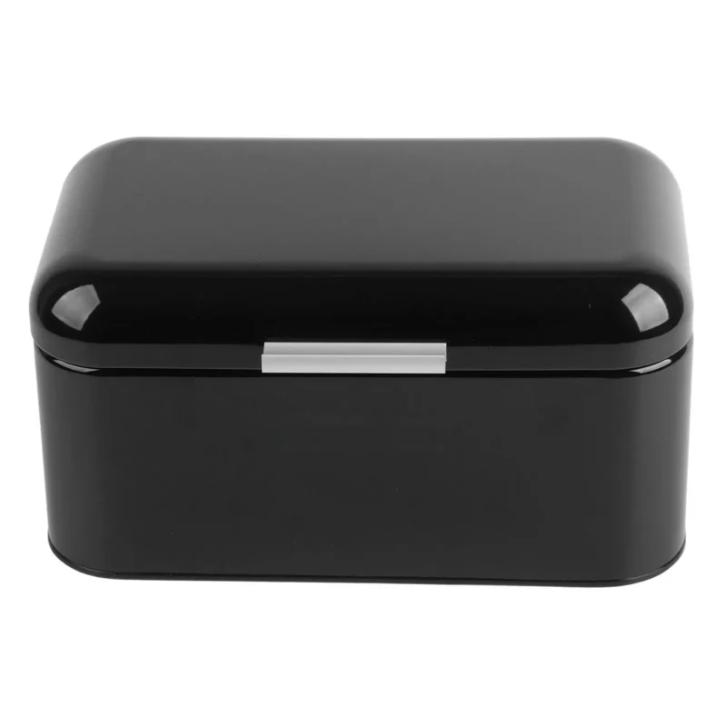 Metal Bread Box Solid Bread Bin Bread Storage Box Food Storage Containers for Kitchen Iron Household Food Container