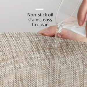 slip cup mat Western style table mat dining table High-end PVC woven table heat insulation mat antibacterial and anti