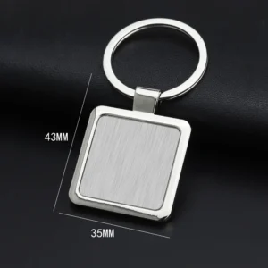 S6cfd15bb8919473ab798fdd8bc232646s.webp 1PC New Metal Keychain Blank Keychain Stainless Steel Keyplate DIY Metal Key Rings Jewelry Accessories