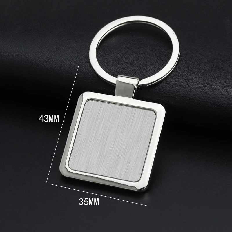 S6cfd15bb8919473ab798fdd8bc232646s.webp 1PC New Metal Keychain Blank Keychain Stainless Steel Keyplate DIY Metal Key Rings Jewelry Accessories