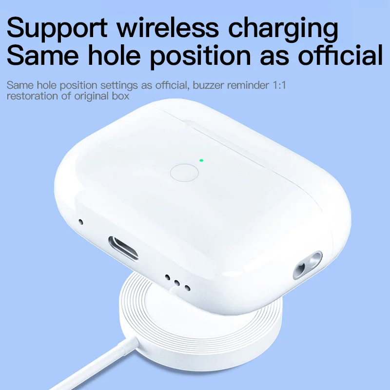 Wireless Charging Box In Ear Bluetooth Earphones Charger Case For Airpods1&2 Support Wireless Charging For Airpods Pro 1 2 3