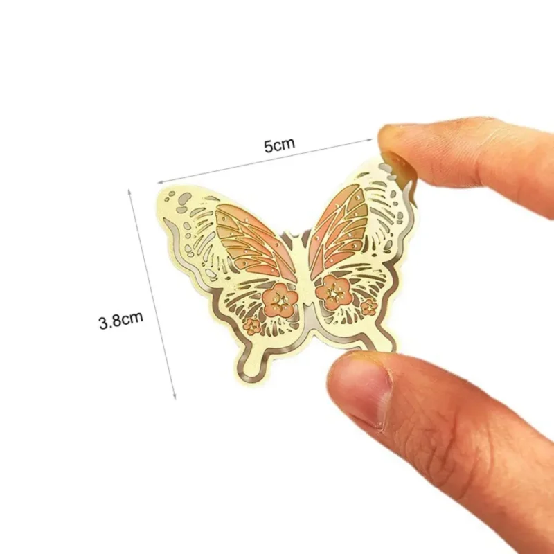 2024 Cute Butterfly Metal Bookmark Colorful Bronzing Bookmark With Chain Gifts For Book Lovers Readers Writers Friends Adults