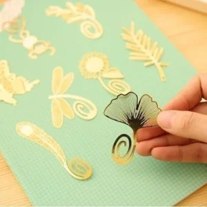 1 Pieces Metal AnimAl Bookmarks Material For Books