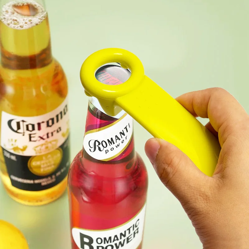 Plastic Multifunction Can Opener Universal Bottle Opener Non-slip Manual Cap Screw Beer Cap Open Twist Tool Kitchen Gadgets